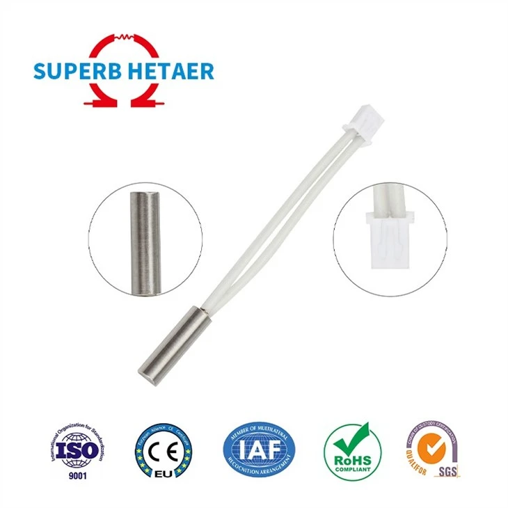 24V 40W 620 Ceramic Cartridge Heater and NTC Thermistor 100K 3950 for 3D Printer Creality CR-10S Pro, CR-X,Ender 3,Ender 3 Pro, Ender 3 V2,Prusa Mendel (Pack of 10pcs)