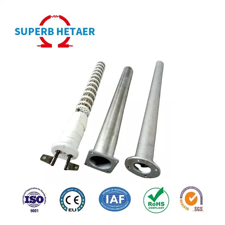 Radiant Tube Heater Ceramic Bobbin Heaters For Stove Furnace Oven Kiln Tank