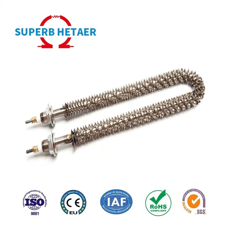 U Type Electric Stainless Steel Air Tubular Fin Heater