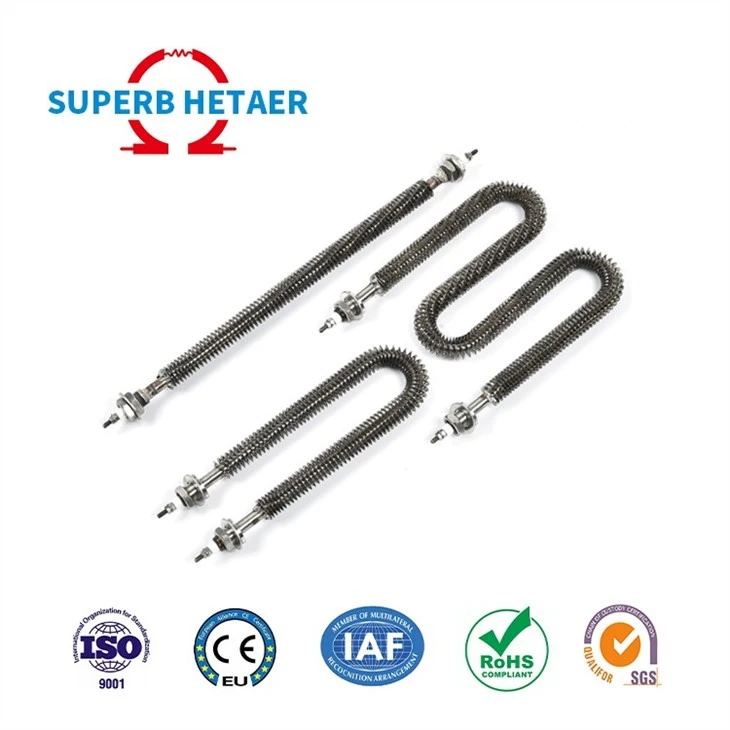 Air Heating Tube With Fin Strip Tubular Heater