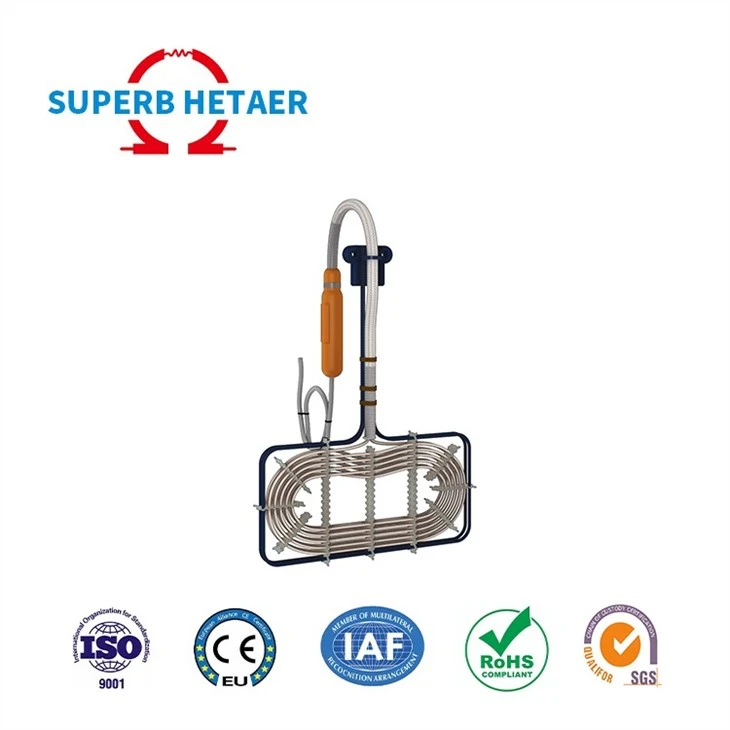 PTFE Immersion Electric Heaters For Chemicals & Plating