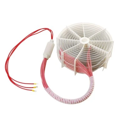 Gwresogydd Trochi Trydan Teflon (PTFE) Diwydiannol Siâp Coil